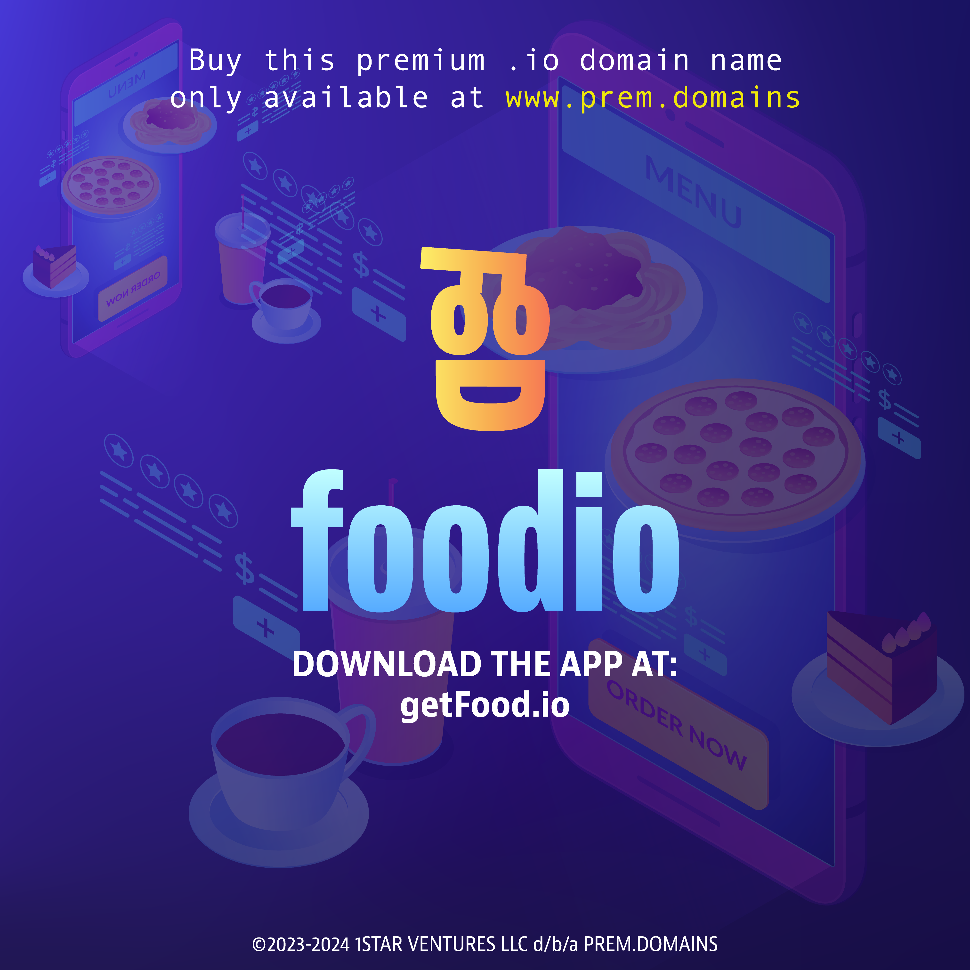 getFood.io custom logo product card image